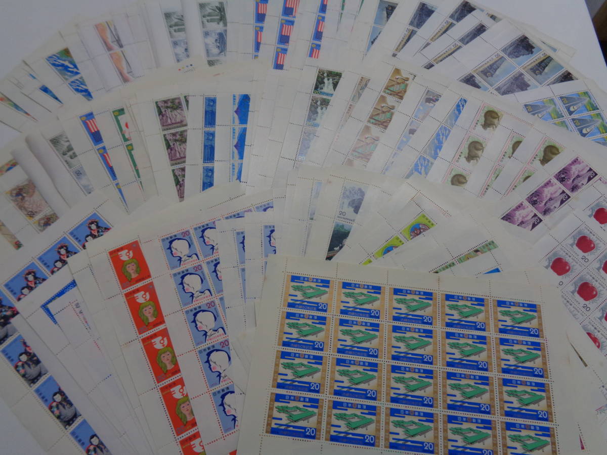 4 未使用 切手 シート 大量 まとめて 額面40，000円分 20円 未