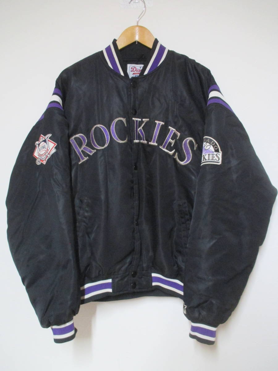 正規品，高品質 スターター MLB ロッキーズ 中綿ナイロンスタジャン Lサイズ(メジャーリーグ)｜売買されたオークション情報、yahooの商品情報をアーカイブ公開 - オークファン メジャーリーグ