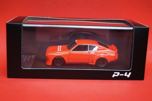 405-030 P-4 1/43 日産 ターボ バイオレット Malaysia 1⁄43 P-4 VIOLET NISSAN 日産 TURBO - バイオレット ターボ P-4|NISSAN