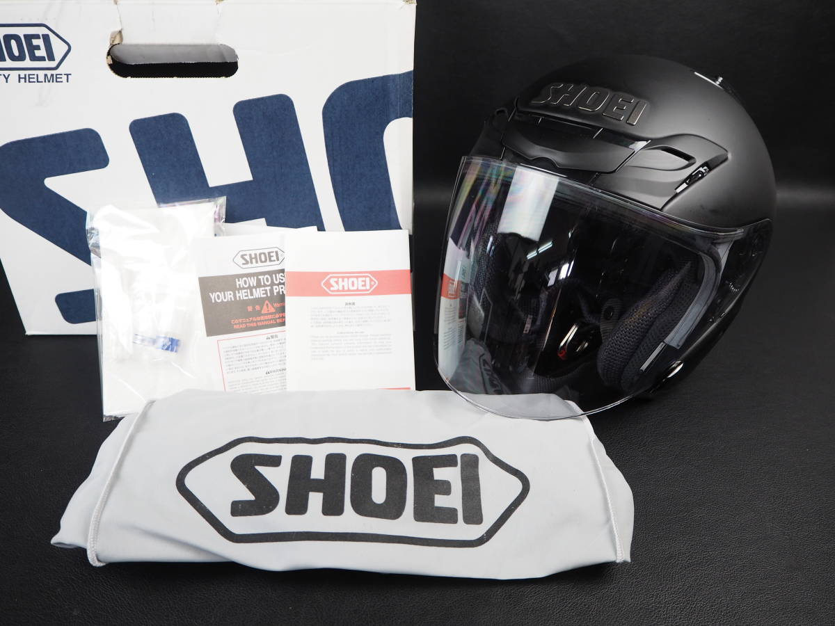 ヘルメット SHOEI マットブラック J-FORCE3 SHOEI ジェットヘルメット