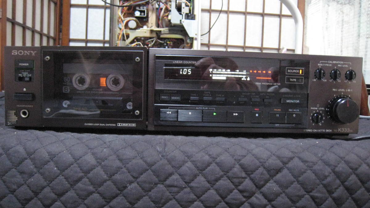 SONY カセットデッキ TC-K333ESX TC-K333ESG 公式通販 動作品 3ヘッド 