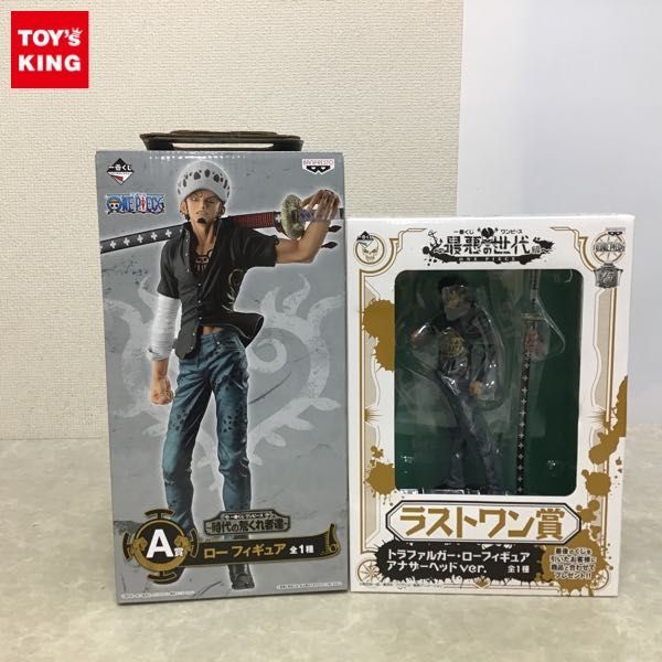 低価，HOT 1円 一番くじ ONE PIECE 時代の荒くれ者達 A賞 ロー 最悪の世代編 ラストワン賞 ロー アナザーヘッドver.(その他)｜売買されたオークション情報、yahooの商品情報をアーカイブ公開 - オークファン その他