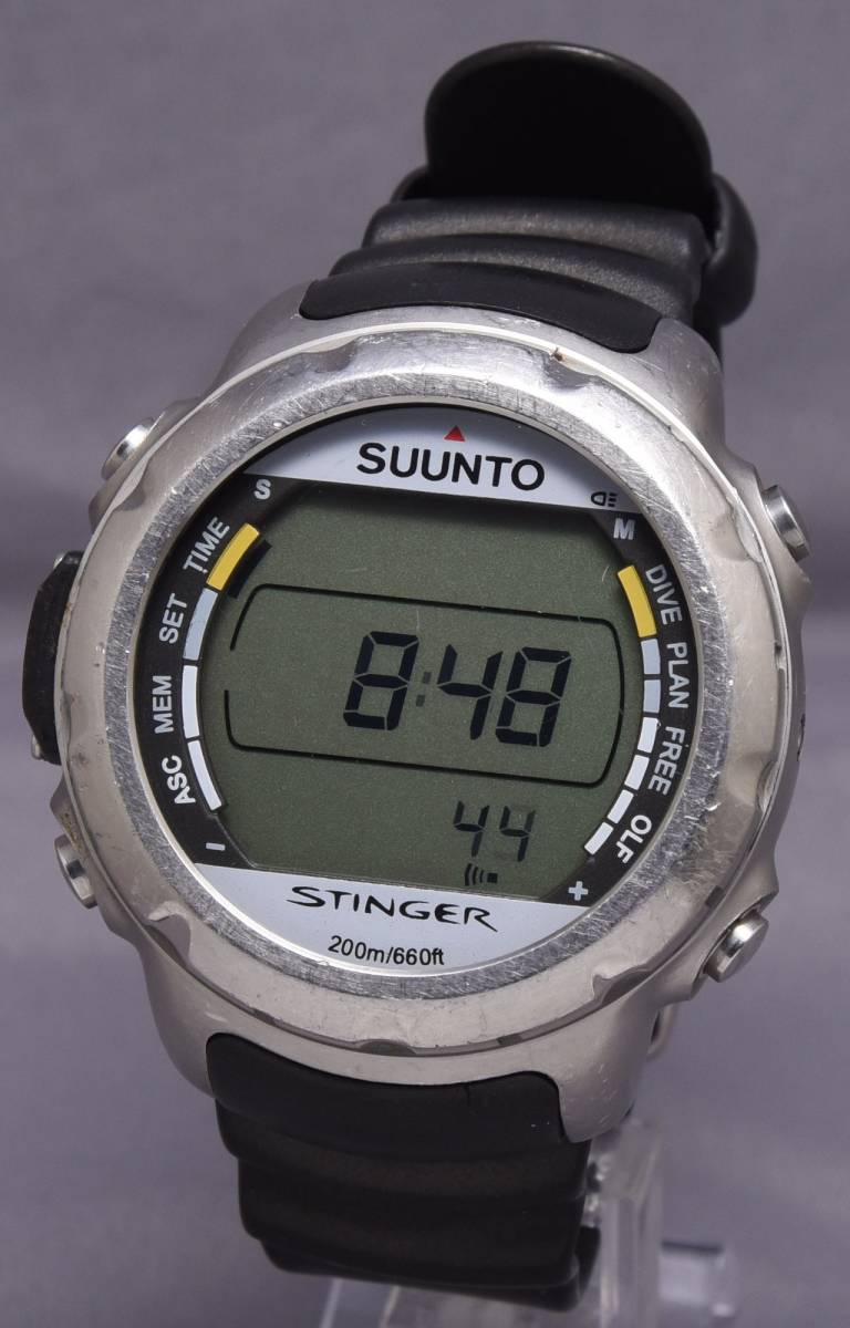 スント スティンガー STINGER 動作品 200m防水 ダイブコンピュータ 