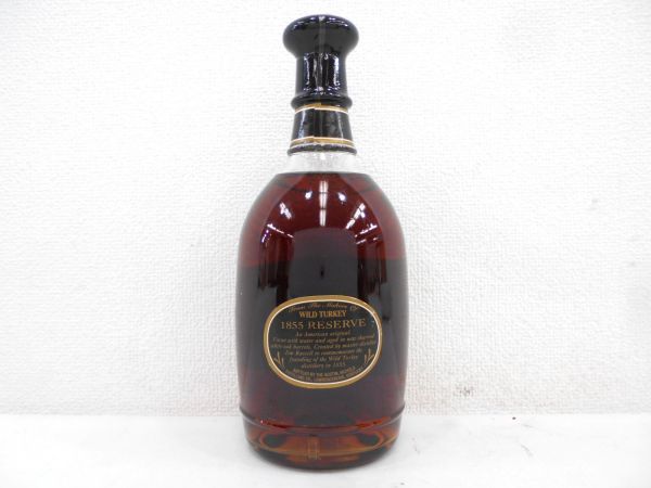 飲料・酒 ワイルドターキー 1855 リザーブ ウイスキー 未開栓 750ml