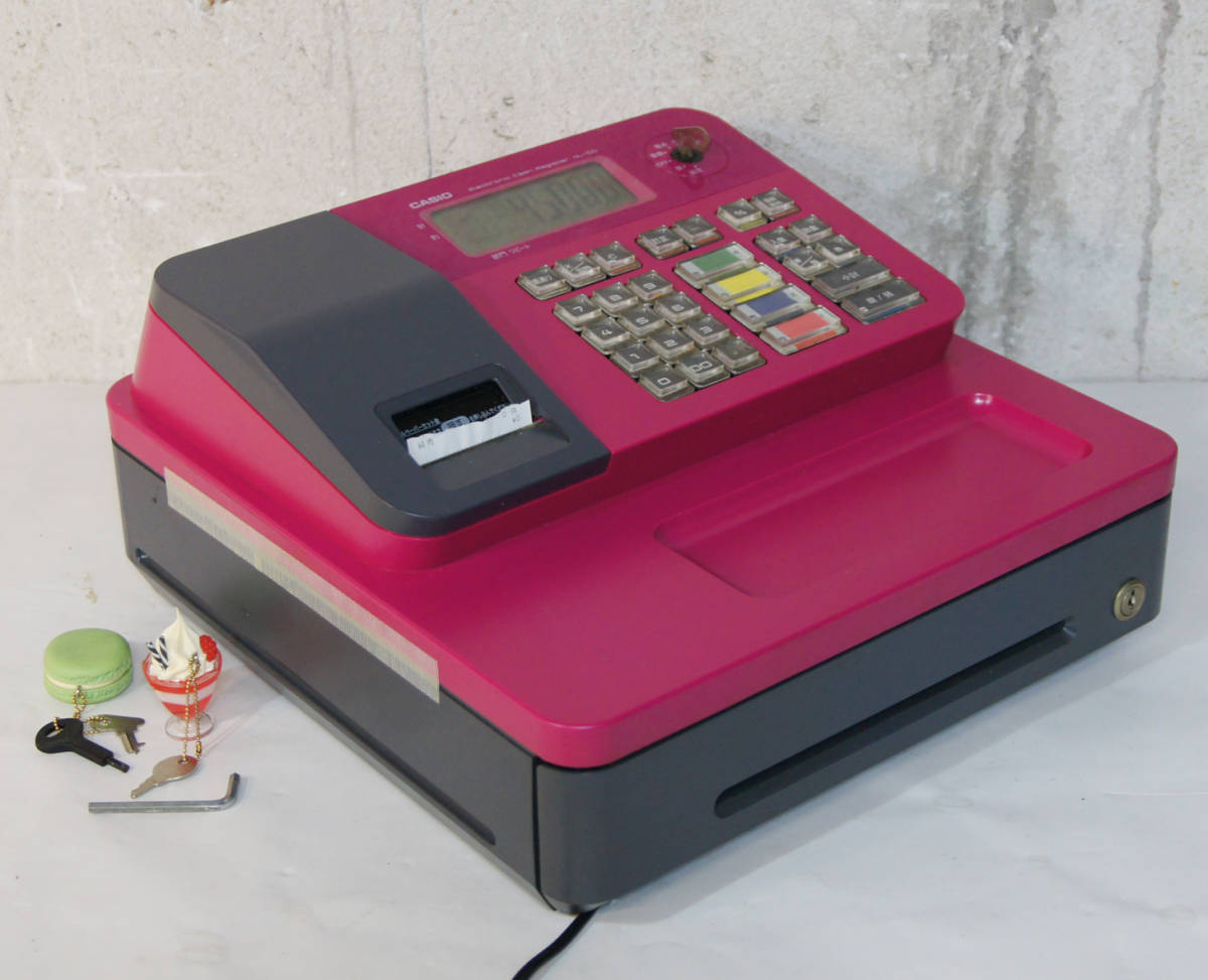 レジスター 動作品カシオ M1836-hm72h レッド nl-100 | CASIO カシオ 