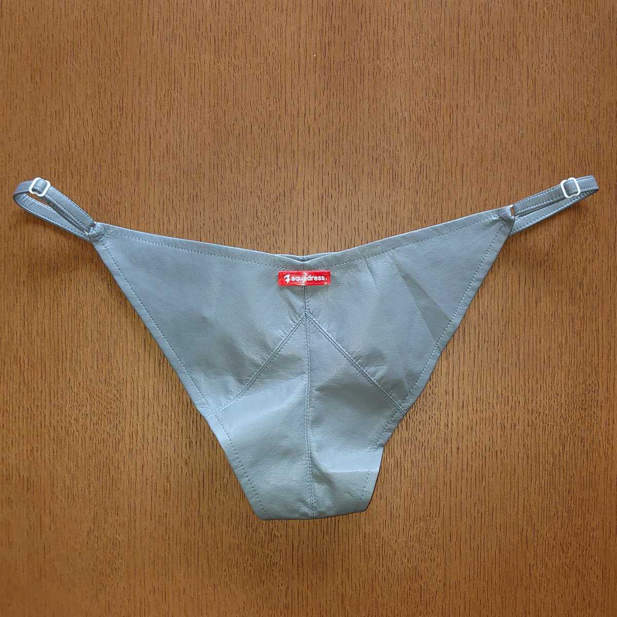 AQUADRESS アクアドレス のメンズ水着 オールレザー ハーフバック 