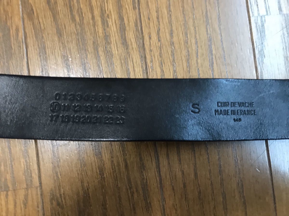 マルジェラ 0 アーティザナル Margiela 1 ベルト Martin マルタン 