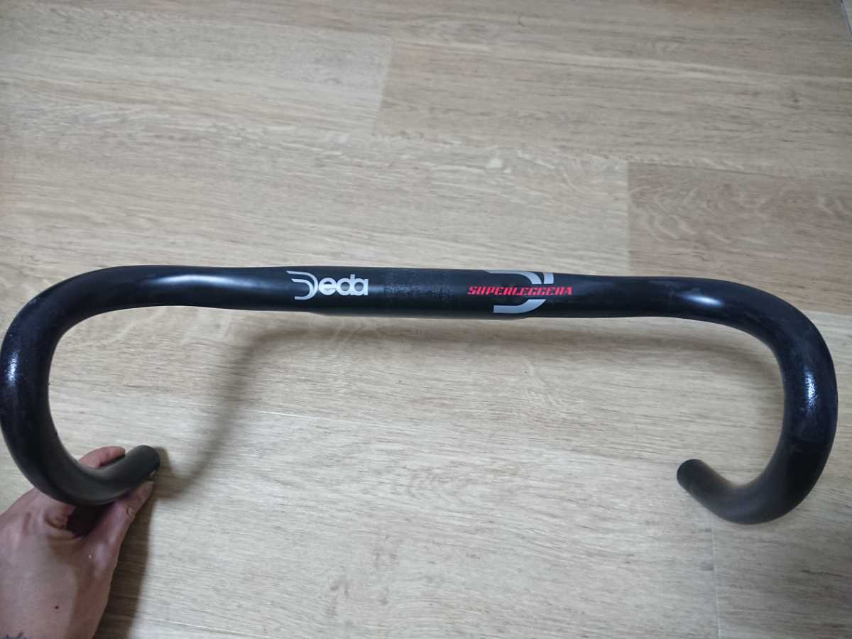  DEDA SUPERLEGGERA 芯-芯 400mm デダ スーパーレジェロ スーパレレジェーラ カーボンハンドル(ドロップハンドル)｜売買されたオークション情報、yahooの商品情報をアーカイブ公開 - オークファン ドロップハンドル