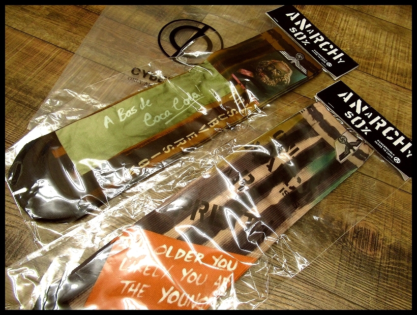  ショッパー付 CYbER dYNE サイバーダイン ANARCHY SOX アナーキー ソックス 2個セット 靴下 PUNK ROCK パンク ロック(セット、まとめ売り)｜売買されたオークション情報、yahooの商品情報をアーカイブ セット、まとめ売り
