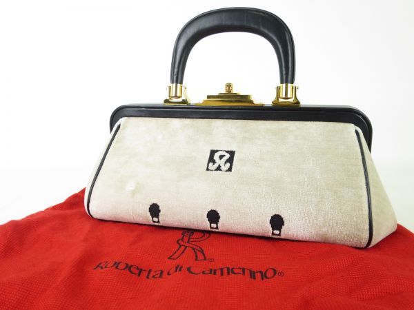 美品 ロベルタディカメリーノ Roberta di Camerino バゴンギ ベロア
