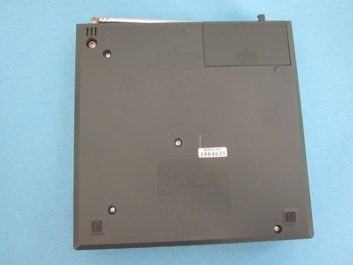 SONY FM/AM CDクロックラジオ ICF-CD2000☆動作品