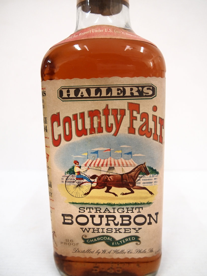 【未開栓】HALLERS カウンティ フェア バーボン ウイスキー 43% バーボン 未開栓HALLERS フェア ウイスキー 0 カウンティ Fair County
