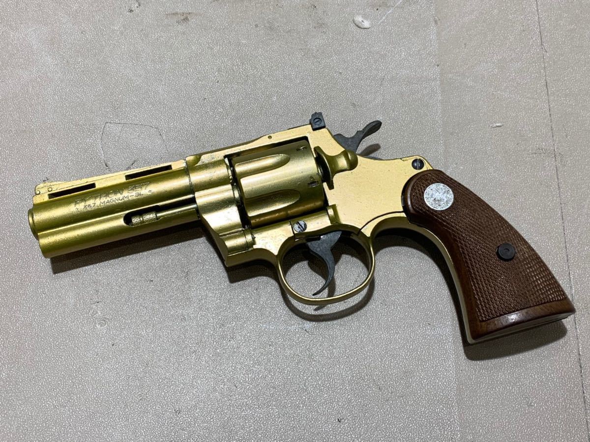 ジャンク MGC モデルガン PYTHON357 MAGNUM-BL SMG規格 【公式通販】