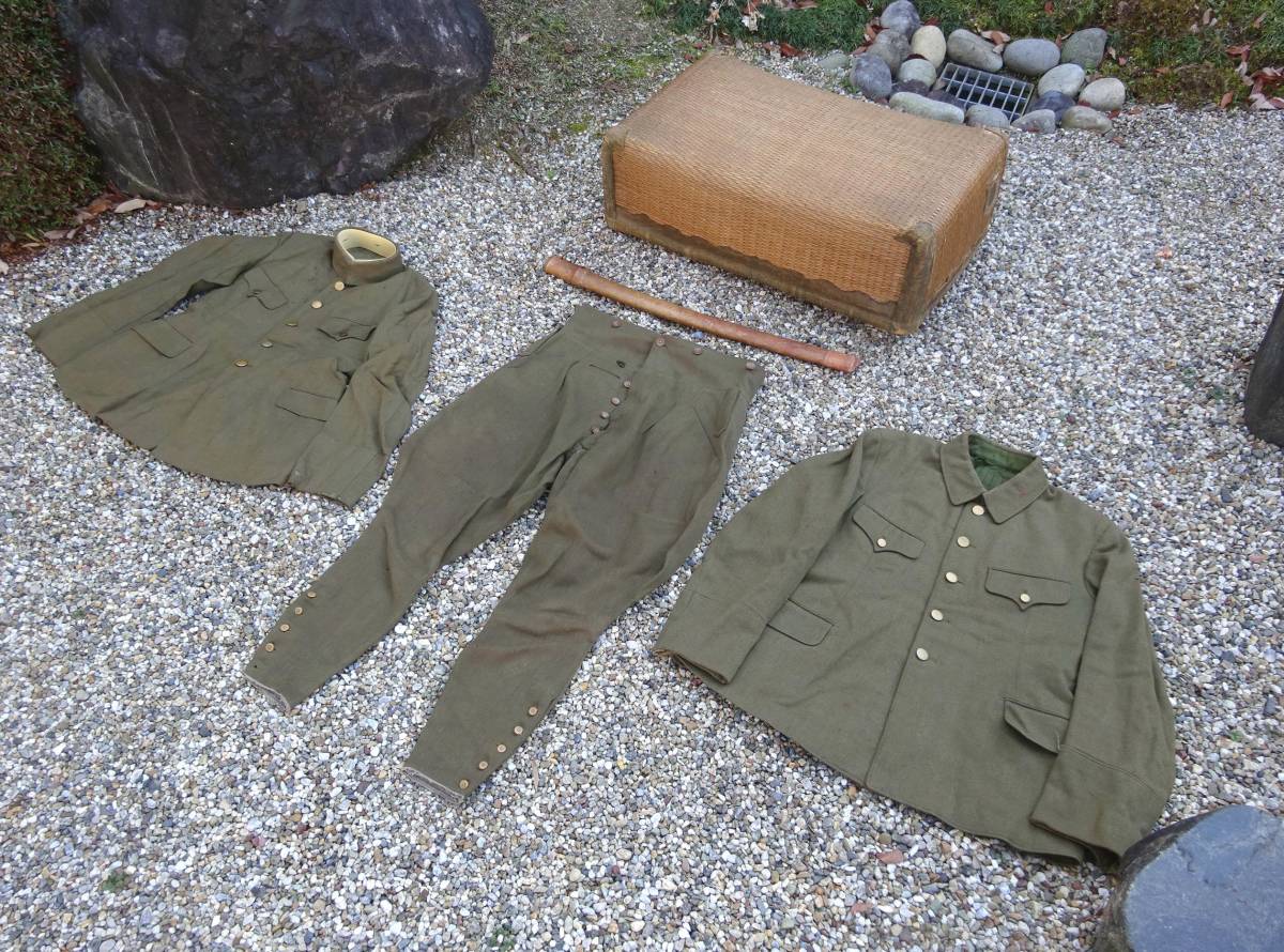 特売商品 旧日本陸軍・将校用九八式冬軍衣、軍袴、夏