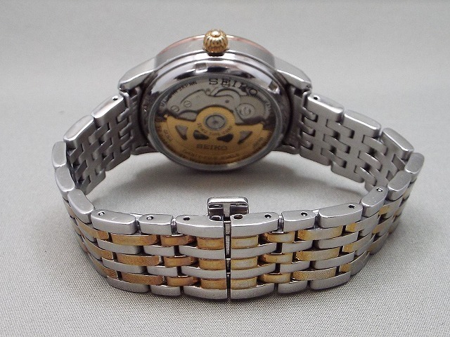 SEIKO/セイコー プレサージュ 34mm 自動巻き レディース腕時計 4R36