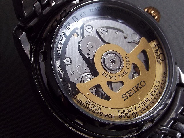 (完売品)SEIKO セイコー 腕時計 メカニカル 4R36 自動巻プレサージュ SEIKO/セイコー プレサージュ 34mm 自動巻き レディース腕時計 4R36