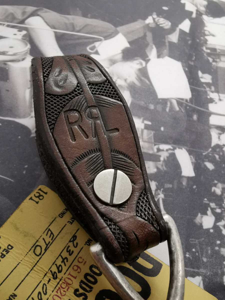 S@ RRL ダブルアールエル キーホルダー ブラスループ キークリップ