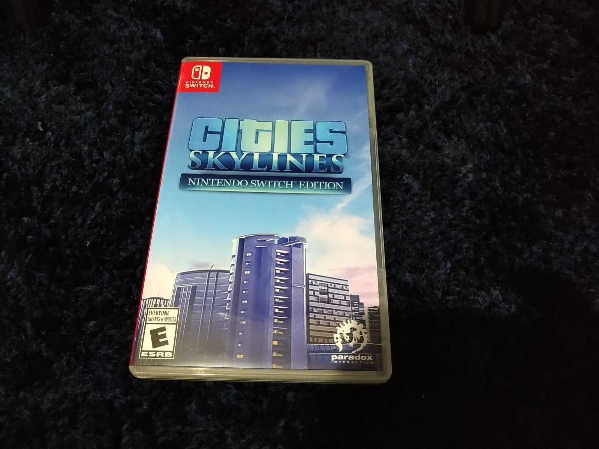 米国版 CITIES SKYLINES Nintendo Switch EDITION シティーズ