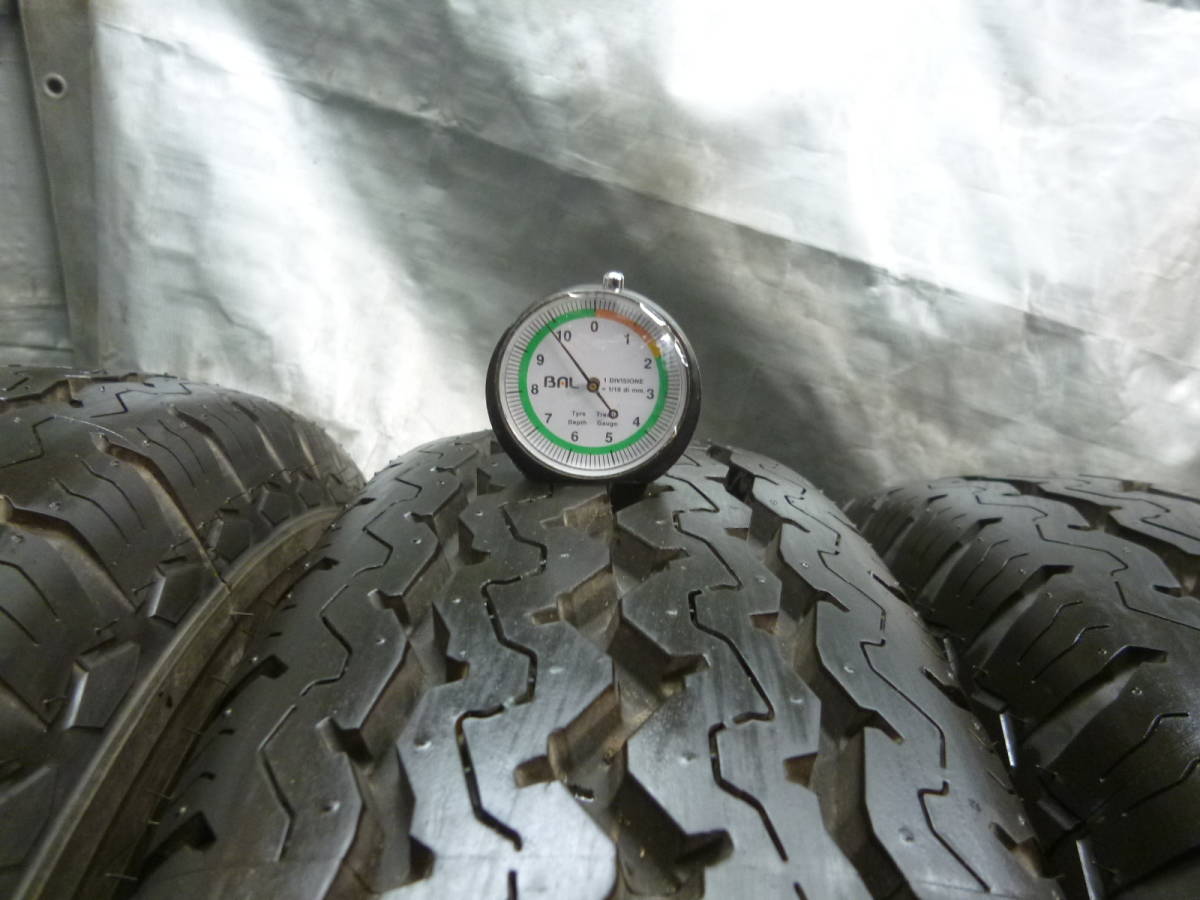 即日発送@19年製@新車外し@ 205/85R16 117/115 DUNLOP SP LT5 6本 