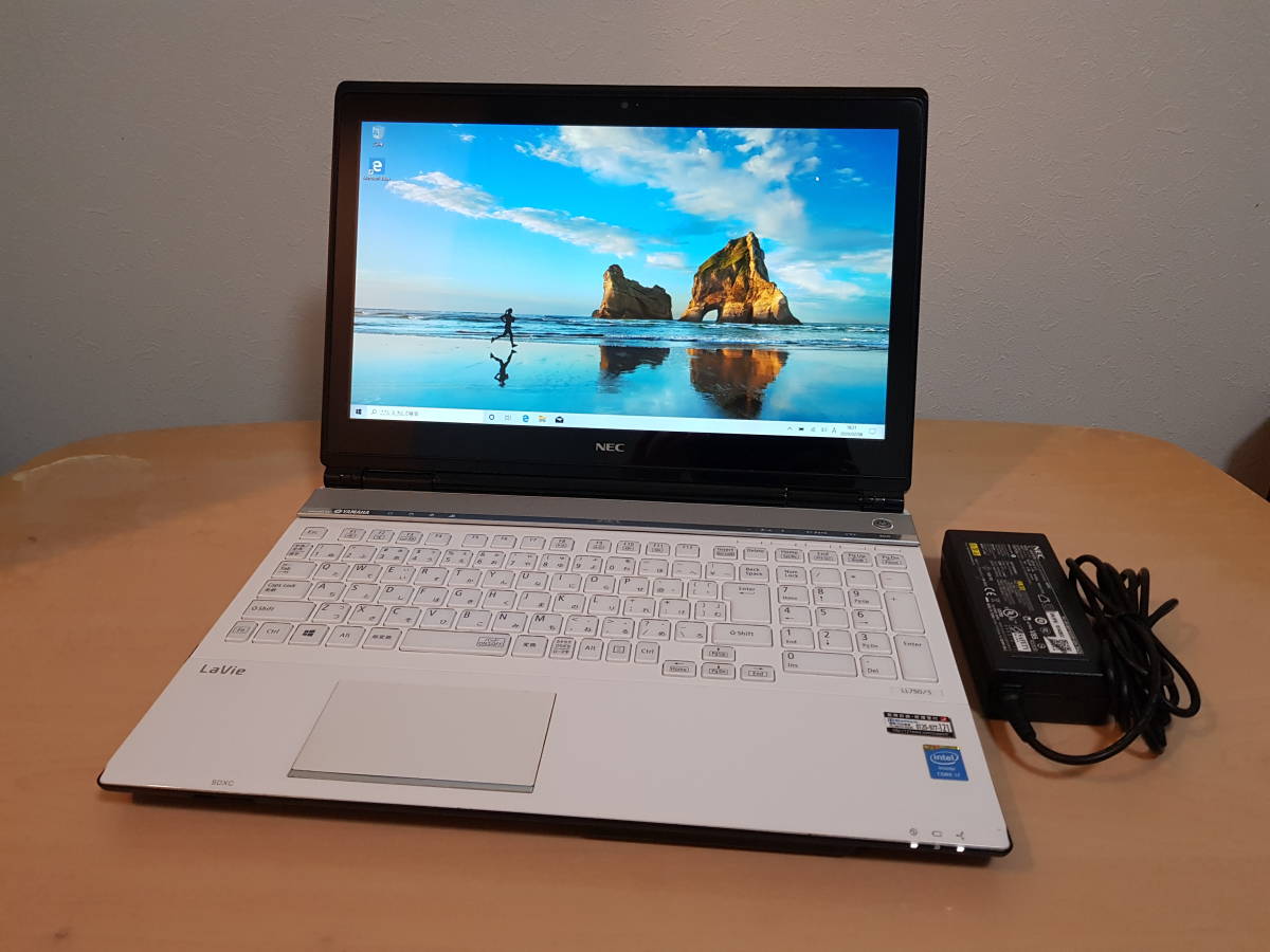 美品 LaVie L LL750/SSW Core i7 4700MQ DDR3 16GB SSD 512GB 