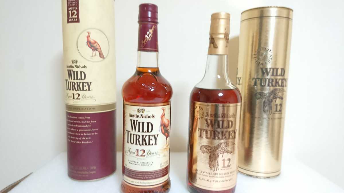人気SALE，格安 2本セット ワイルドターキー WILD TURKY 12年 ゴールドラベル 他 筒缶入り 50.5％ 未開栓品 /バーボン ウイスキー 古酒(バーボン)｜売買されたオークション情報、yahooの商品情報をアーカイブ公開 バーボン