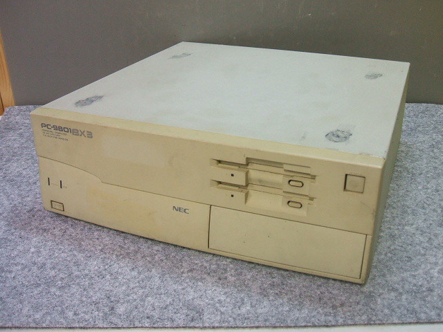 品質保証，定番 PC-98シリーズ NEC PC-9801BX3 起動OK(デスクトップ)｜売買されたオークション情報、yahooの商品情報をアーカイブ公開 - オークファン デスクトップ