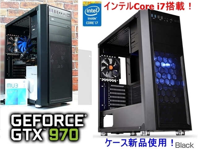 4k/VR 極上ハイスペックゲーミングPC】 Core i7-4790 ターボ4.0GHz×8