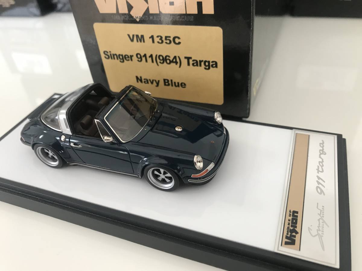 メイクアップ　VISION ヴィジョン1/43 Porsche Singer Targa 911 964 VM135C