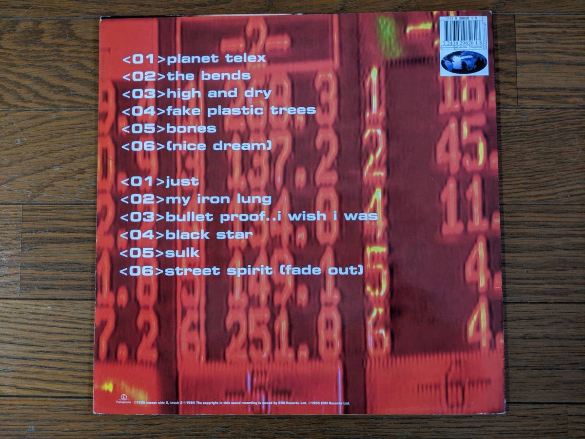 ◇UKオリジナル盤 LP◇RADIOHEAD / THE BENDS 最強の名盤 ※0％表記無し