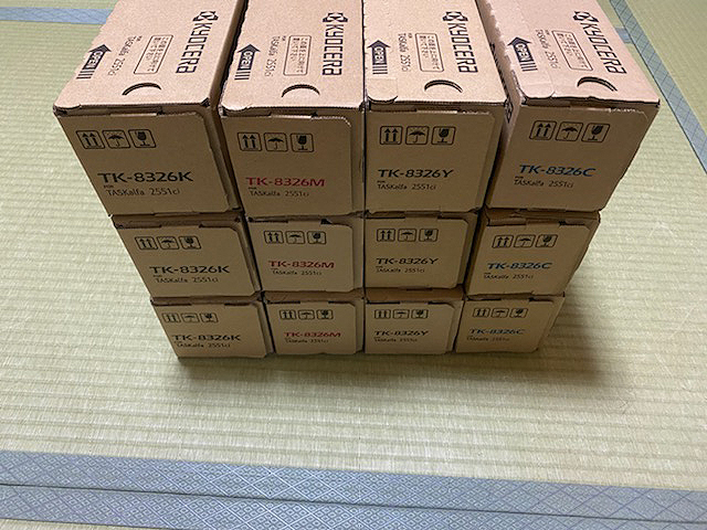 HOT 特価 京セラ 純正トナー TK-8326 C/M/Y/K 4色3セット 保証(トナー)｜売買されたオークション情報、yahooの商品情報をアーカイブ公開 - オークファン トナー