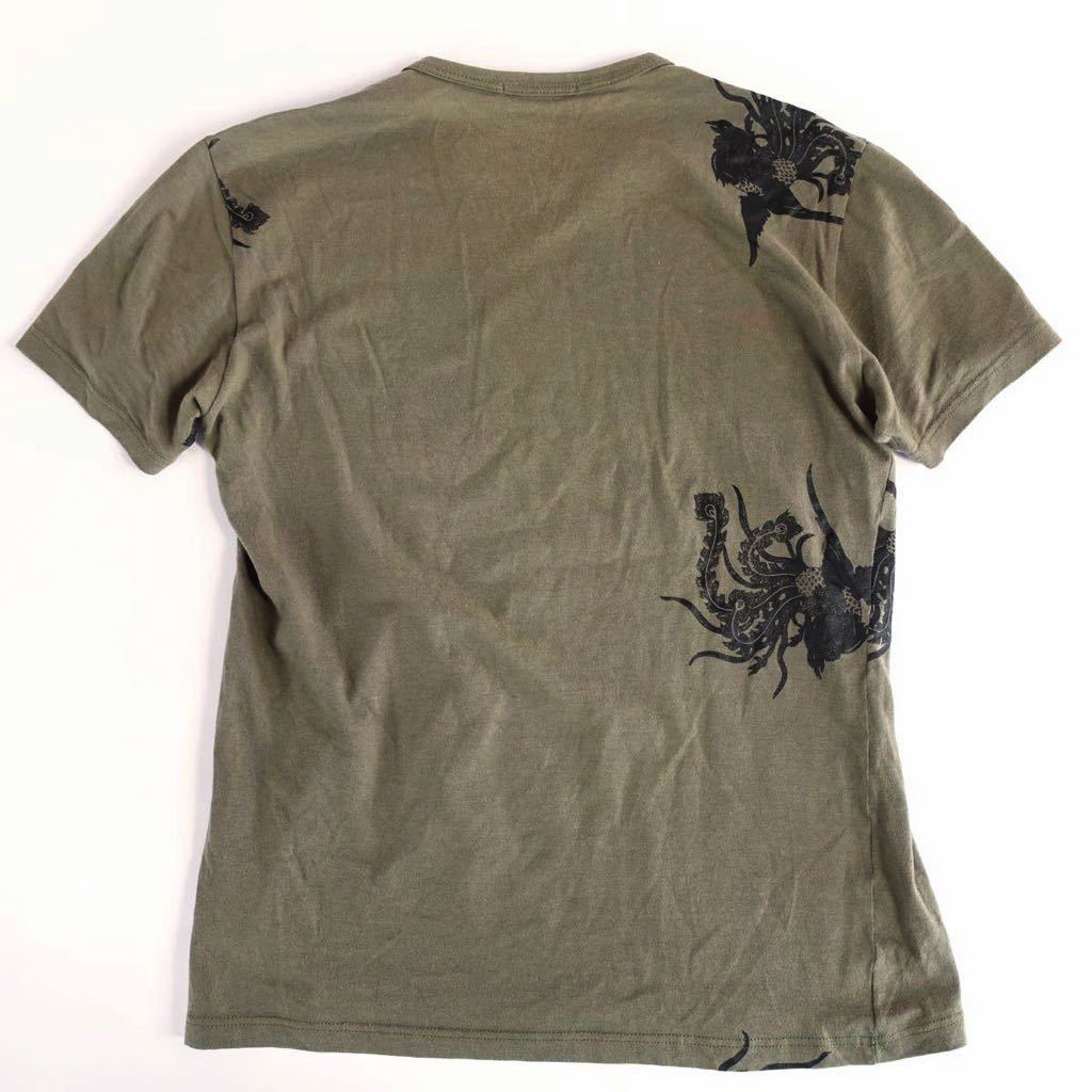 HELMUT LANG 希少柄 Tシャツ sizeS イタリア製 vintage archive 90s