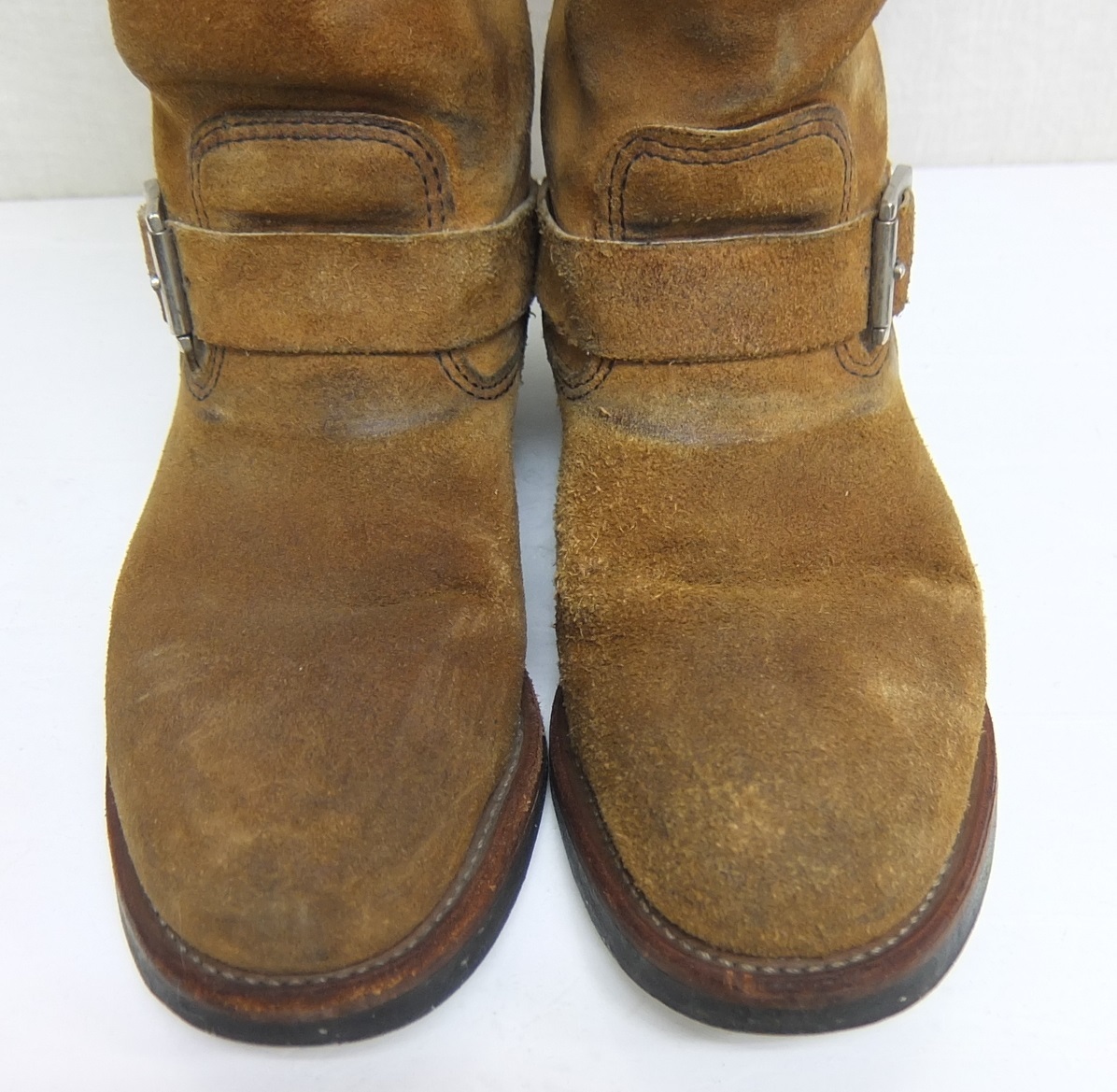 2010年 REDWING 8178 スエード エンジニアブーツ 茶 レッドウィング