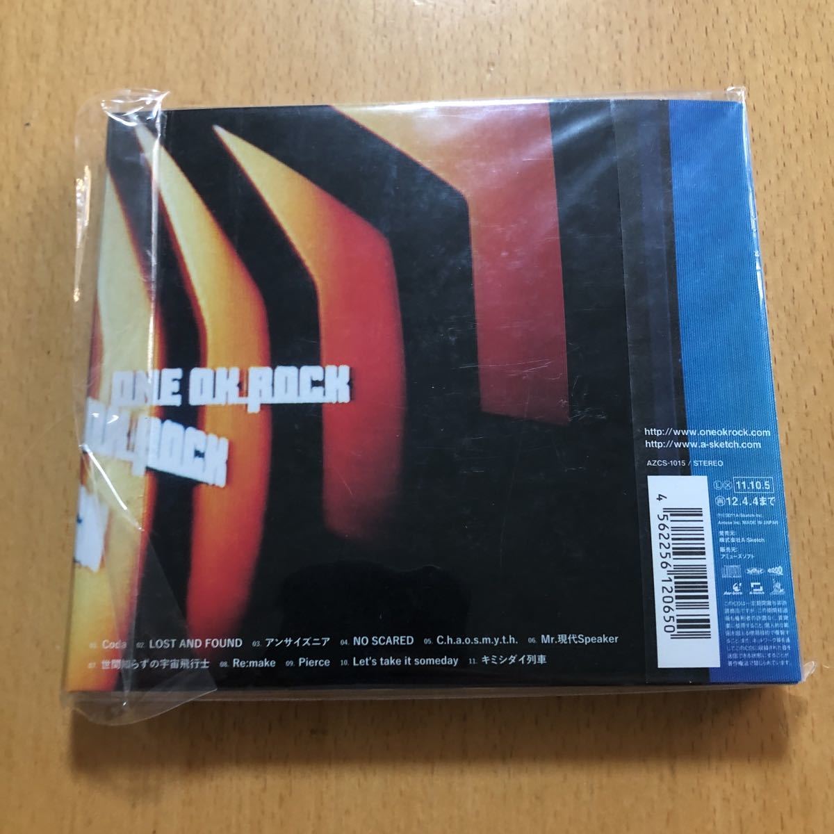 送料無料☆ONE OK ROCK『残響リファレンス』初回限定盤CD＋BOOK☆帯付 