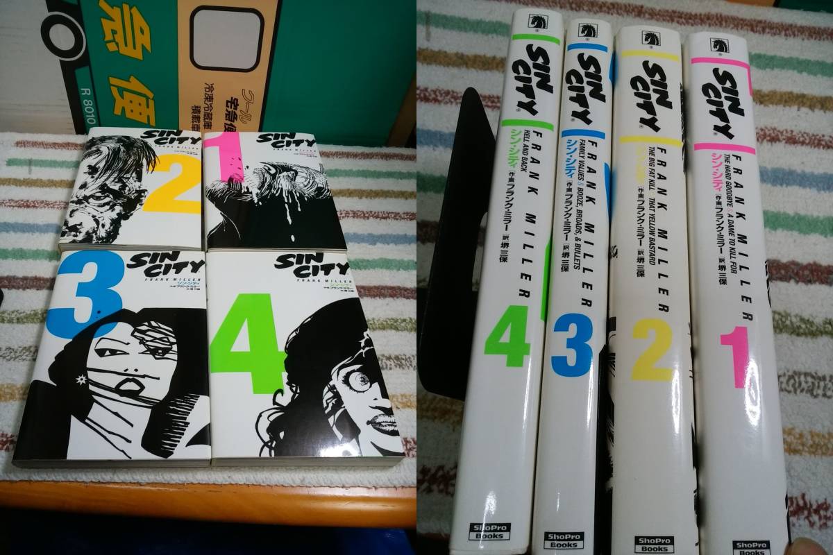 本 フランク・ミラー Sin City 5巻セット