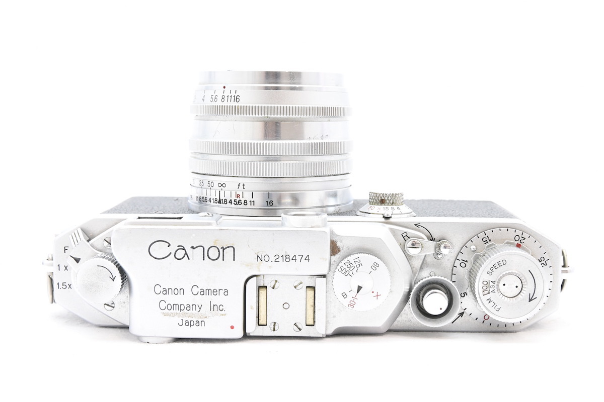 ◇ Canon キヤノン II S(2S)型 + CANON LENS 50mm F1.8 レンジ