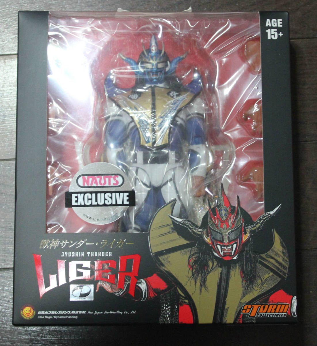新日本プロレス 獣神サンダーライガー フィギュア 未開封 NAUTS 限定