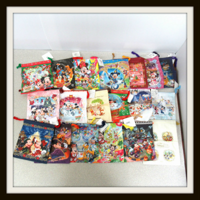 超激得，限定SALE 同梱可 ディズニー TDL TDS 巾着 セット タグ付き サマーフェスティバル クリスマス 10(ダッフィー)｜売買されたオークション情報、yahooの商品情報をアーカイブ公開 - オークファン ダッフィー