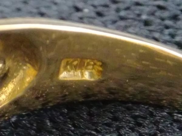 K18 ゴールド リング 約10号 総重量約4.2g