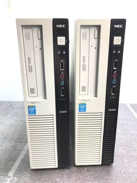 お得，新作 2218 NEC Mate MK32ML-H MK32ML-M Core i5-4570 3.20GHz 2台セット(パソコン単体)｜売買されたオークション情報、yahooの商品情報をアーカイブ公開 - オークファン NEC