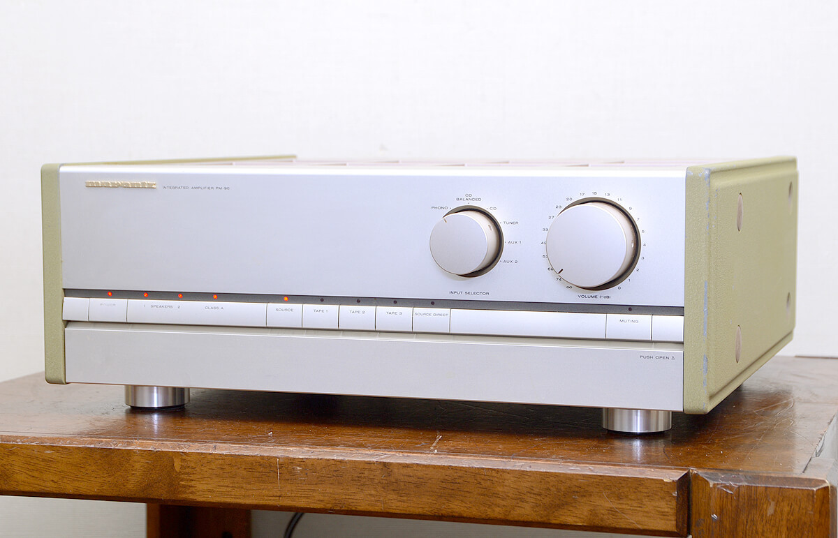 【名機】Marantz マランツ プリメインアンプ PM-90 動作確認済み マランツ プリメインアンプ PM-90 PM-90F Marantz 公式通販 marantz 音