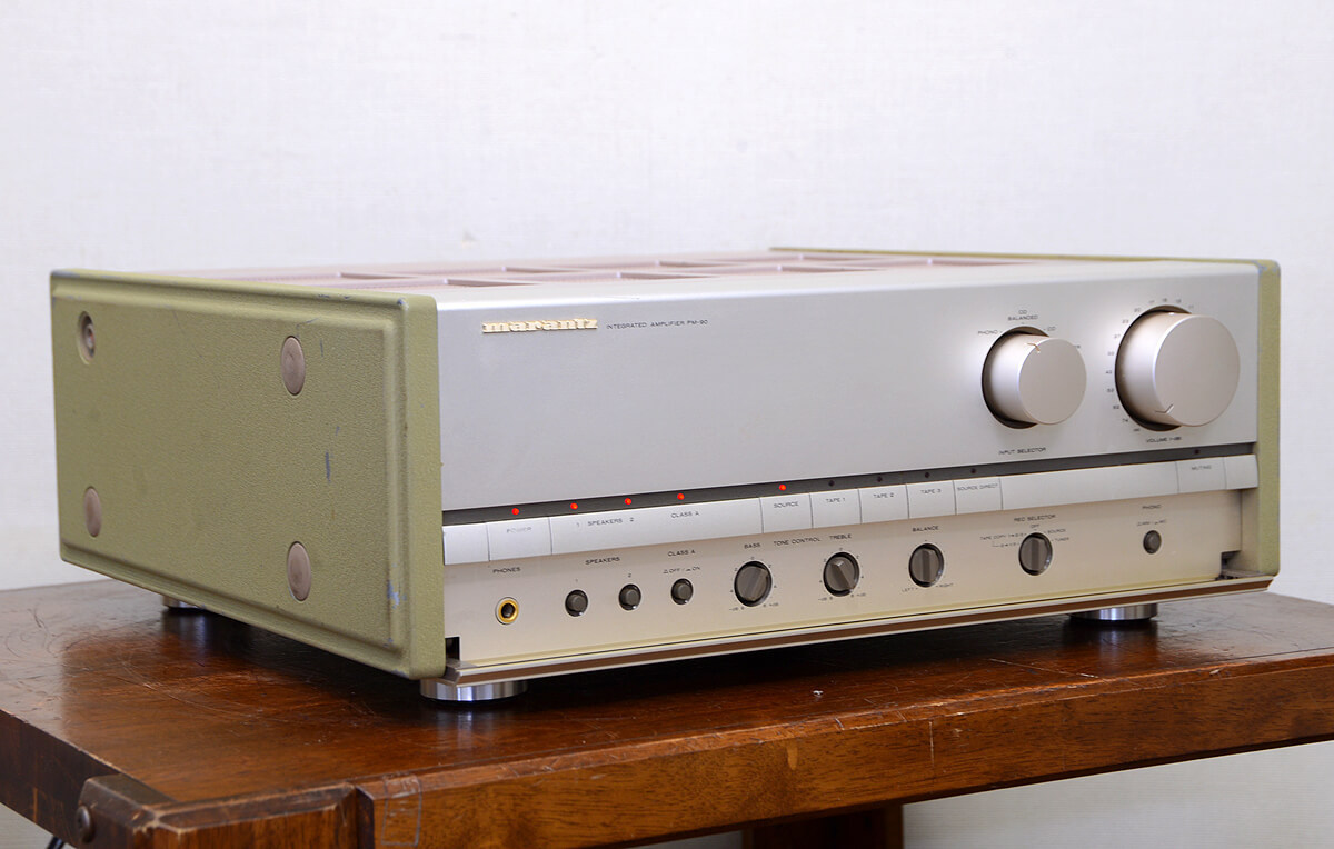 動作品 Marantz マランツ PM-90 プリメインアンプ メンテナンス済 