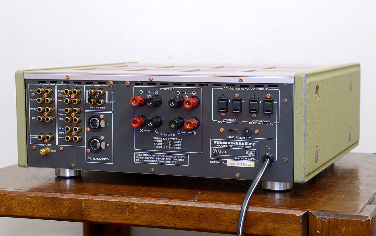 マランツ プリメインアンプ PM-90 PM-90F Marantz 公式通販 marantz 音