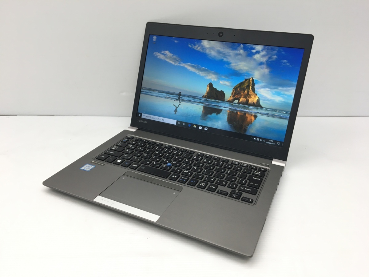 東芝 ノートPC dynabook 13.3インチ Win10 Corei5-6200U CPU@2.30GHz 