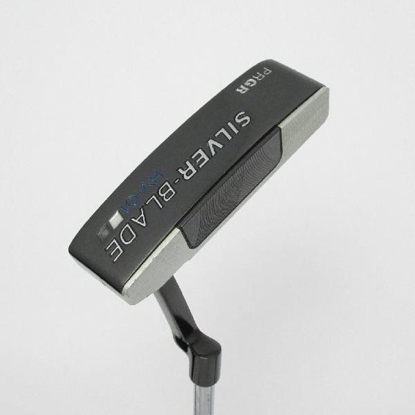 mMa-51.プロギア34インチパターPTスチール男性用・中古美品 中古】プロギア Silver-Blade シルバーブレード HV-01 パター スチール
