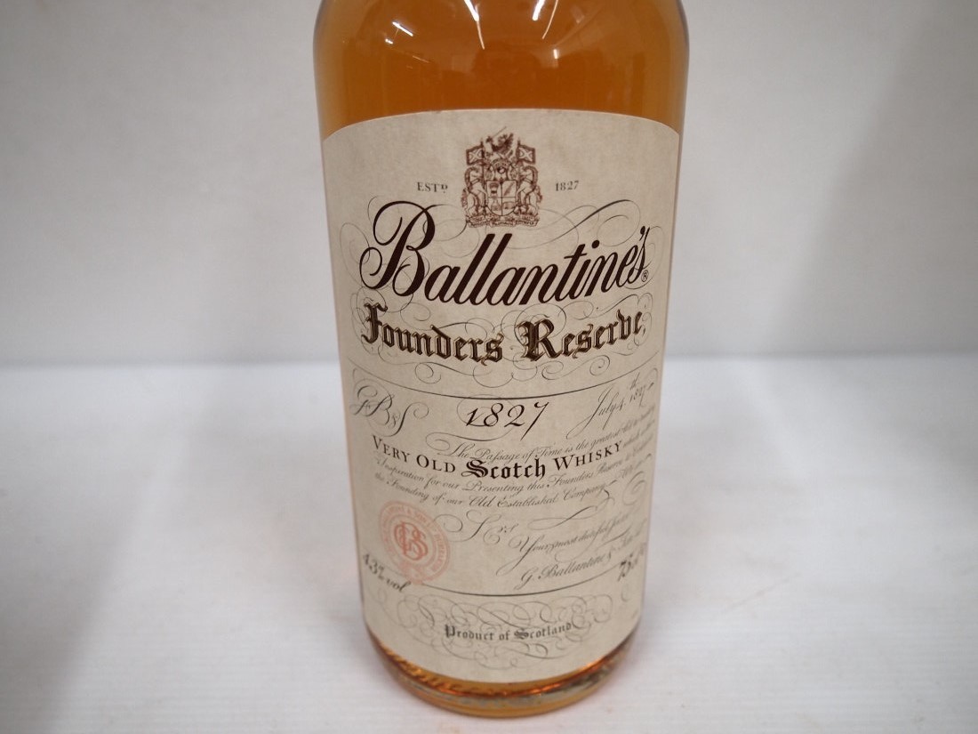6540【未開栓】Ballantine's Founders Reserve Reserve Ballantine's