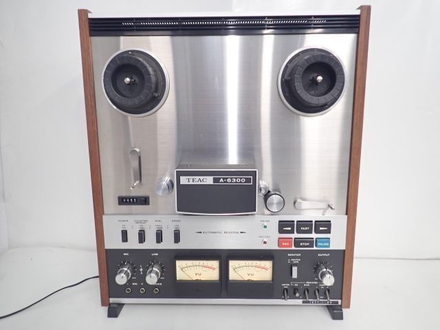 TEAC ティアック オープンリールデッキ A-6300 50Hz仕様 現状品 TEAC A-6300 ティアック オープンリールデッキ Teac sy♪10 STEREO