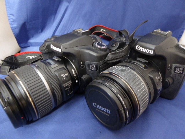 350☆キヤノン Canon EOS 40D EF-S 17-85mm 4-5.6 2点 ジャンク扱い