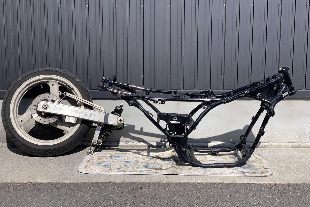 RZ250 4L3 フレーム 足回り Yahoo!オークション - ヤマハ 絶版車 投稿