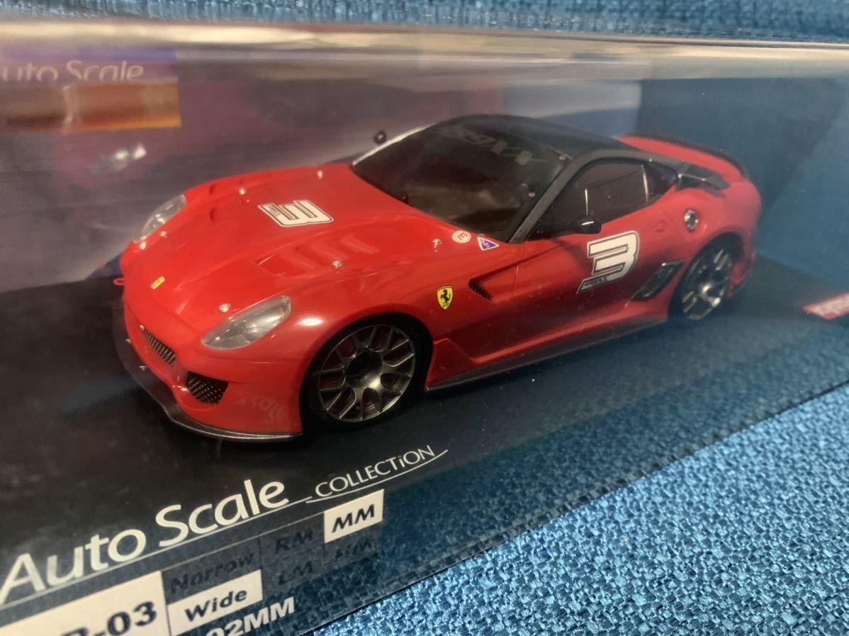 ミニッツ MZP216R オートスケールコレクション フェラーリ599XX レッド