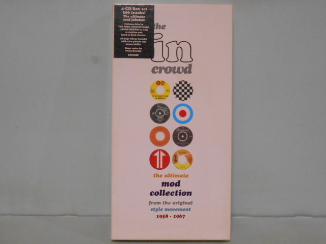 V.A. / THE IN CROWD THE ULTIMATE MOD COLLECTION 輸入盤日本仕様CD4枚組ボックス 日本語 ...
